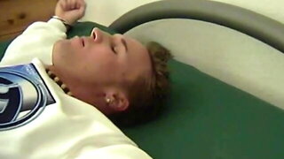 Schwul Deutsch, Gay Bondage Handjob, Gay German