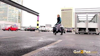 Outdoor Pissing Voyeur