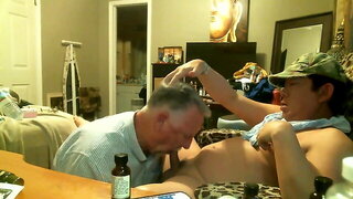 Gay Grandpa Cum Eating, Gay Sucking And Swallowing