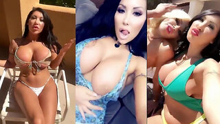 Huge Fake Tits Compilation