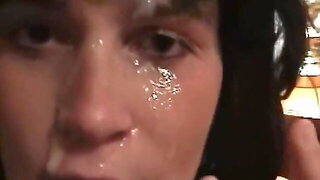 Amateur Homemade Facials Compilation