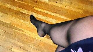 Pantyhose Tease