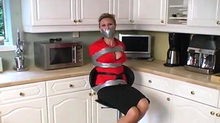 Hooded And Gagged