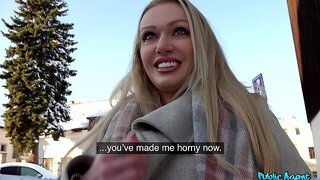 Big Tits Public Agent
