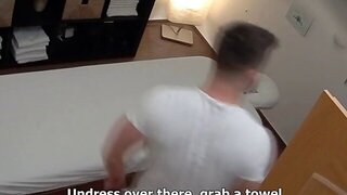 Spionerande, Långt Hår, Massage, Tjeckisk
