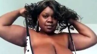 Big Tit Ebony Solo