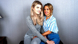 Milf Lesbian Seduce Young
