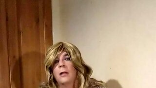 Mature Crossdresser Solo