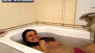 Indian MILF wants us to see her in bathtub