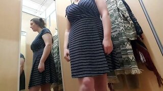 Public Dressing Room Masturbation