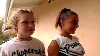 Cheerleader Threesome