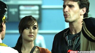 Cockpit, Airline, Pilot Blonde, Parody