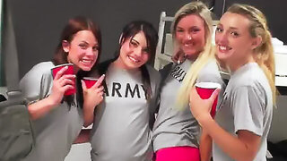 Drunk Lesbians Licking Pussy