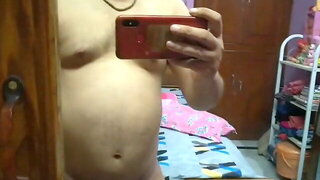SexyRohan3- My Huge Orgasm with my Fatty Cock