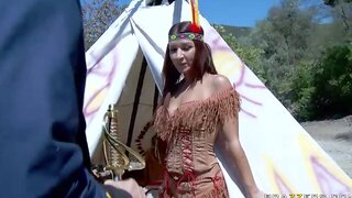 Indian Chief and General Set a Peace Treaty With a Swinger Foursome