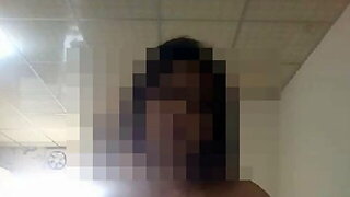 Indian college student masturbating in her college Hostel