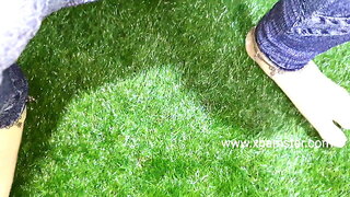 Desi Bengali couple outdoor sex in Park clear Audio