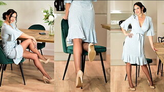 Summer Dress, Over 60 Nylons