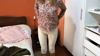 Exhibitionniste Nylon, Voyeur Hairy Pussy, Exhibitionniste En Lingerie