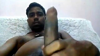 #Indian Desi Pornstar Ravi Big Black Monster Cock