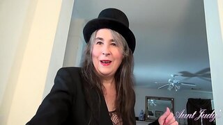 Hairy Granny In Stockings