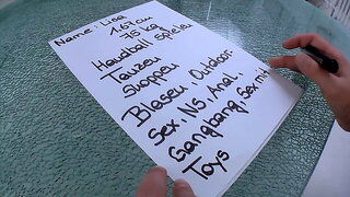 German Masturbating Casting