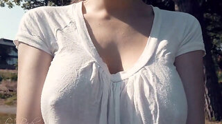 Hemd, Braless In Public, Braless Mom, Outdoor Walking