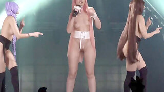 Naked On Stage
