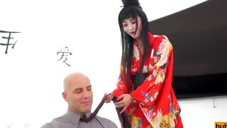 Japanese Geisha Anal
