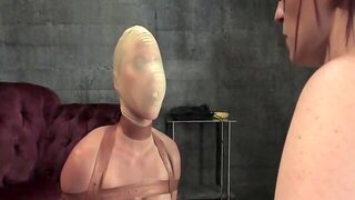 Lesbian Latex Bondage