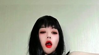 Asian Crossdresser Solo