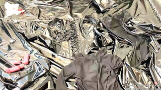 Asian Pvc, Mumifizierung, Gummi Latex Fetisch, Rubber Bondage