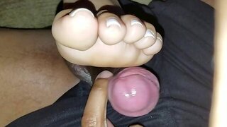 Snoring Pretty Indian Foot Jerk Off