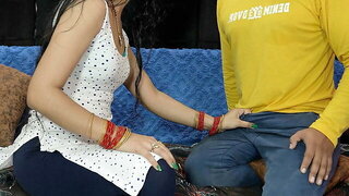 Priya teaches fucking to brother first night in hindi audio