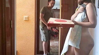 Delivery Man Fuck, Amateur Delivery, Funny