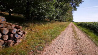 Hard Spanking And Whipping, Ehefrau Brutal Gedemütigt, Schlagen Brutal, Bdsm Im Wald