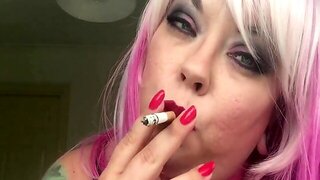 Bbw Smoking, British Femdom, Solo Femdom, Dirty Tina Solo, Uk Amateur, Sluts Smoking