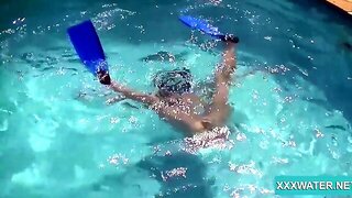 Naked Outdoor Solo, Amateur Pool