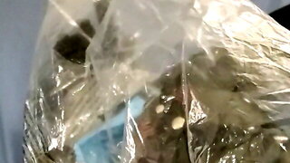 Tied Blindfold Orgasm