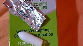 Rectal Thermometer, Zäpfchenvideos, Schmerzen, Jungendliche Anal Schmerz