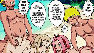 Sakura Hentai, Naruto, Comics Cartoons, Cartoon Parody