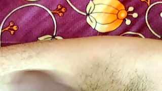 Indian Desi boy enjoying with penis in oyo hotel room with Hindi Audio Part 1