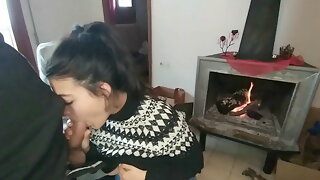 Best amateur blowjob from my stepsister