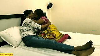 Indian husband fucking wife sister with dirty taking but he caught by wife!