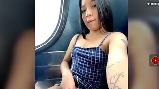 Asian Public Masturbation