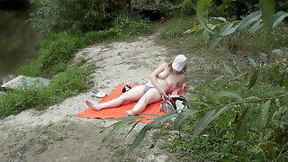 Beach Dogging, Sunbathing Nude, Voyeur Sunbathing, Topless Beach, Outdoor