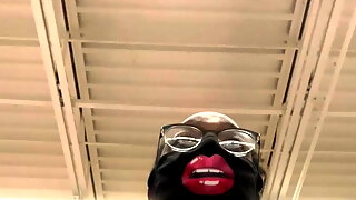 Ebony Flashing In Public