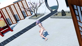Naked Gardening, Nackttanz, Nackt Tanzen