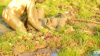 Kompletter Film Deutsch, Mud Sex, Brutal Doggystyle, Schlamm Ficken