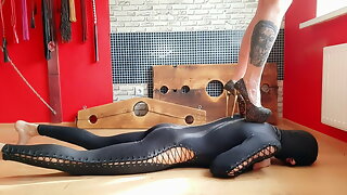 Trampling High Heels, Boots Trampling, Bdsm Dominatrix Trampling